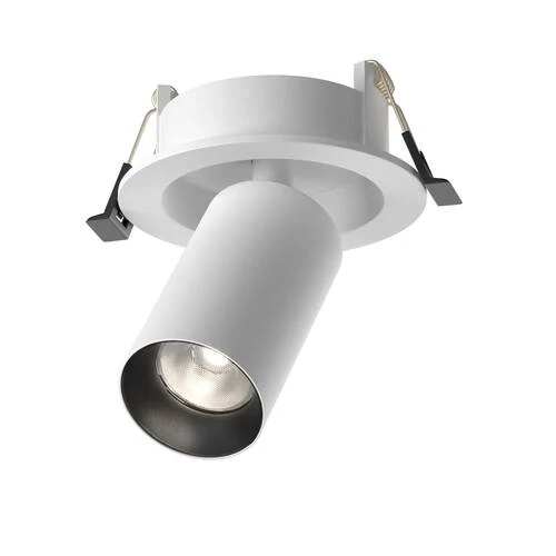 Встраиваемый светильник Ceiling FOCUS LED 7W, 4000K, Бело-черный (Maytoni Technical, C071CL-7W4K-WB) - Amppa.ru