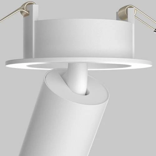 Встраиваемый светильник Ceiling FOCUS LED 7W, 4000K, Бело-черный (Maytoni Technical, C071CL-7W4K-WB) - Amppa.ru