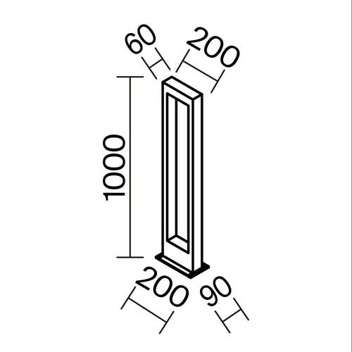 Ландшафтный светильник Outdoor Bonn, LED 10W, 3000K, Графит (Maytoni Outdoor, O425FL-L10GF) - Amppa.ru