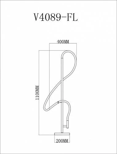 Торшер Moderli TRUE V4089-FL - Amppa.ru