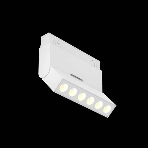 Трековый светильник Магнитная трековая система 23мм EXILITY Points rot, LED 6W, Белый (Maytoni Technical, TR033-4-6W3K-M-DS-W) - Amppa.ru