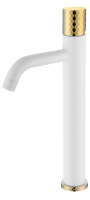 Смеситель для умывальника высокий BOHEME 122-WG