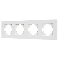 Рамка пластиковая FRM-PERIO-PL-4-WH (Arlight, -)