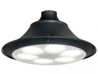 Fumagalli Ecovivi 400, EV4.000.000.AXD6L, Черный и Прозрачный, с лампой 1200Lm, 4000К