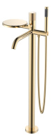 Смеситель напольный Boheme STICK GOLD TOUCH GOLD 129-GG.2