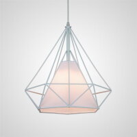 Подвесной светильник The Diamond Chandelier Kevin Reilly 1 D28 Белый (ImperiumLoft, 178241-26)