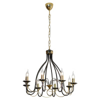 Подвесная люстра Todi, 8xE14, Хром (Lussole, GRLSA-4613-08)