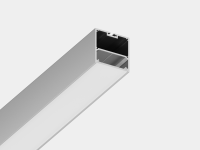 Подвесной/накладной алюминиевый профиль Design LED LS 5050, 2500 мм, анодированный, LS.5050-R (00-00010368, DesignLed)