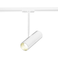 ST381.506.01 Св-к трек. Белый GU10 1*50W IP20 DxH- 220V Без ламп Однофазная трековая система