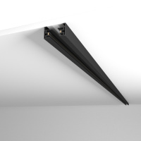 Шинопровод однофазный черный interiorlight TRACK TR-2m-B